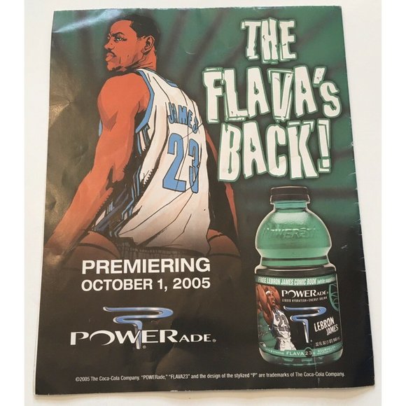 LeBron James DC Comics King James Driven 2005 Chevrolet Racing Powerade NASCAR - Picture 2 of 5